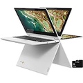 Lenovo 2022 Chromebook Flex 3 11 2-in-1 Convertible Laptop, 11.6-Inch HD Touch Screen, MediaTek MT8183 Octa-Core Processor, 4GB RAM, 64GB eMMC, Webcam, USB Type C, Chrome OS, TiTac