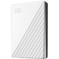 Western Digital 5TB My Passport Portable External Hard Drive with password protection and auto backup software, White - Western DigitalBPKJ0050BWT-WESN