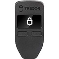 Trezor Model One - Crypto Hardware Wallet - The Most Trusted Cold Storage for Bitcoin, Ethereum, ERC20 and Many More (Black)