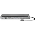 Belkin USB C Hub, 11-in-1 MultiPort Adapter Dock with 4K HDMI, DP, VGA, USB-C 100W PD Pass-Through Charging, 3 USB A, Gigabit Ethernet, SD, MicroSD, 3.5mm Ports for MacBook Pro, Ai