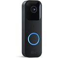 Blink Video Doorbell Two-way audio, HD video, motion and chime app alerts and Alexa enabled ? wired or wire-free (Black)