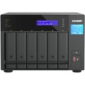 QNAP TVS-h674T-i5-32G-US 6 Bay High-Speed Desktop NAS with Intel 12th Gen Core i5 6-core CPU, 32GB DDR4 Memory, Thunderbolt 4 and 2.5GbE connectivity (Diskless)