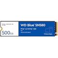 WD_BLACK Western Digital 500GB WD Blue SN580 NVMe Internal Solid State Drive SSD - Gen4 x4 PCIe 16Gb/s, M.2 2280, Up to 4,000 MB/s - WDS500G3B0E