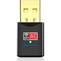 Blueshadow USB WiFi Adapter - Dual Band 2.4G/5G Mini Wi-fi ac Wireless Network Card Dongle for Desktop Laptop PC Support Windows XP Vista/7/8/8.1/10 (USB WiFi 600Mbps)