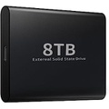 DAMIRC 8TB External Hard Drive SSD, Portable SSD 8TB - Ultra High-Speed SSD External Hard Drive with Reading Speeds up to 500Mb/s, 8 Terabyte External Solid State Drive Storage for Mac/Wi