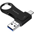 USB 3.0 Dual USB C Flash Drive 1TB,3 in 1 Type C Thumb Drives for MacBook Pro Android Phones Photo Stick Tersanhong External Date Storage for Smart Phones,Computers and Tablets