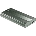 [Intel Certified] TEKQ Thunderbolt 3 External Portable SSD, Bus Powered, (Compatible with Thunderbolt 4 and USB 4 Devices) (Crucial P2 2TB, SG)