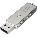 2TB USB Flash Drive 3.0, Portable Thumb Drives 2TB: Bosiju USB 3.0 Memory Stick, Ultra Large Storage USB 3.0 Drive, High-Speed 2TB Jump Drive, 2000GB Swivel Zip Drive for PC/Laptop