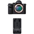 Sony Alpha a7II Interchangeable Digital Lens Camera - Body Only with BC-TRW W Series Battery Charger