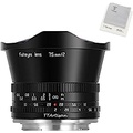TTArtisan 7.5mm F2.0 Fisheye Lens with 180° Angle of View Compatible with Sony E-Mount Cameras Like NEX-5N NEX-7 NEX-3N NEX-5T a3000 a5000 a6000 a3500 a5100 a6300 a6500