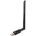USB WiFi Adapter 1200Mbps QGOO USB 3.0 WiFi Dongle 802.11 ac Wireless Network Adapter with Dual Band 2.42GHz/300Mbps 5.8GHz/866Mbps 5dBi High Gain Antenna for Desktop Windows XP/Vi