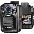BOBLOV HD66/D7 2K 1440P Body Worn Camera IP67 Waterproof&Anti -Fall, Two Batteies with Dock,1440P Wearable Camera Audio & Video Recorder 170° Wide Angle IR Night Vision with 360° R