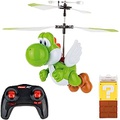 Carrera RC - Officially Licensed Super Mario Flying Yoshi 2.4Ghz 2-Channel Rechargeable Remote Control Helicopter Drone Toy with Easy to Fly Gyro System