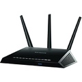 NETGEAR Nighthawk Smart Wi-Fi Router (R7000-100NAS) - AC1900 Wireless Speed (Up to 1900 Mbps) Up to 1800 Sq Ft Coverage & 30 Devices 4 x 1G Ethernet and 2 USB Ports Armor Security