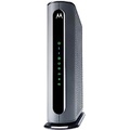Motorola MG8702 DOCSIS 3.1 Cable Modem + Wi Fi Router (High Speed Combo) with Intelligent Power Boost AC3200 Wi Fi Speed Approved for Comcast Xfinity, Cox, and Charter Spectrum