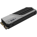 SP Silicon Power Silicon Power 2TB XS70 - Works with Playstation 5, Nvme PCIe Gen4 M.2 2280 Internal Gaming SSD R/W Up to 7,300 MB/6,800/s (SP02KGBP44XS7005)