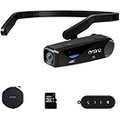 ORDRO Camcorder 4K Head Mounted Camera EP6 Wearable Video Camera FHD 1080P 60FPS Vlog Camera Recorder WiFi Hands-Off Camera Webcam (32GB MicroSDHC U1 Memory Card Included)