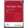 Western Digital 4TB WD Red Plus NAS Internal Hard Drive HDD - 5400 RPM, SATA 6 Gb/s, CMR, 256 MB Cache, 3.5 -WD40EFPX