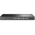 TP-Link TL-SG2428P Jetstream 24 Port Gigabit Smart Managed PoE Switch 24 PoE+ Ports @250W, 4 SFP Slots Omada SDN Integrated PoE Recovery IPv6 Static Routing Limited Lifetime Protec