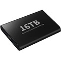 Ngulas SSD External Hard Drive 16TB, Portable External Solid State Drives 16TB for Mac/Windows/PS4/PS5, USB3.2 Gen2 10Gbps 16 Terabyte External Hard Drive SSD - Read and Write Speeds up t