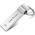 Generic Flash Drive 2TB USB 3.0 Thumb Drive Memory Stick Waterproof USB Stick Metal Jump Drive Storage for Laptop, PC, Storing Photo/Video/Music/File (2000gb)