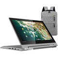 2021 Lenovo Chromebook Flex 11 2-in-1 Convertible Laptop, 11.6-Inch HD Touch Screen, MediaTek MT8173C Quad-Core Processor, 4GB LPDDR3, 32GB eMMC, HDMI, Webcam, Chrome OS /Legendary