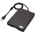 Chuanganzhuo 3.5 USB External Floppy Disk Drive Portable 1.44 MB FDD for PC Windows 2000/XP/Vista/7/8,No Extra Driver Required,Plug and Play,Black