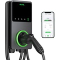 Autel MaxiCharger Home Smart Electric Vehicle (EV) Charger, 50 Amp Level 2 Wi-Fi and Bluetooth Enabled EVSE, Indoor/Outdoor Car Charging Station, with in-Body Holster and 25-Foot P