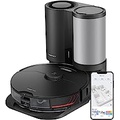 roborock S7 MaxV Plus Robot Vacuum and Sonic Mop with Auto-Empty Dock, ReactiveAI 2.0 Obstacle Avoidance, Real-Time Video Call, 5100Pa Suction,Compatible with Alexa, Perfect for Pe