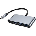 RayCue USB C Hub, MacBook Pro USB Adapter, MacBook Pro Accessories with 3 USB 3.0 Ports, PD 3.0 Port, USB C Port for Charging Mac Compatible MacBook Pro /Air 2021-2018, iPad, Dell, Surfac