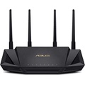 ASUS WiFi 6 Router (RT AX3000) Dual Band Gigabit Wireless Internet Router, Gaming & Streaming, AiMesh Compatible, Included Lifetime Internet Security, Parental Control, MU MIMO,
