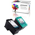 Printronic Remanufactured Ink Cartridge Replacement for HP 96 C8767WN HP 97 C9363WN (1 Black 1 Color)