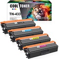 Cool Toner Compatible Toner Cartridge Replacement for Brother TN433 TN-433 TN431 Brother HL-L8360Cdw MFC-L8900Cdw HL-L8260Cdw MFC-L8610Cdw HL-L8360Cdwt Printer Ink (Black Cyan Mage