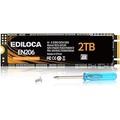 Ediloca EN206 2TB SSD M.2 SATA 3D NAND, M.2 2280 SATA III 6Gb/s SSD Internal Hard Drive, Read/Write Speed up to 550/480 MB/s, Compatible with Ultrabooks, Tablet Computers and Mini