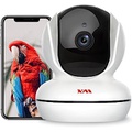 XM Wireless IP Security Camera Indoor Surveillance Camera Smart WiFi Home Camera 2.4GHz for Baby/Pet/Nanny/Elder with Motion Detection 2-Way Audio Night Vision Cloud-Storage & TF C