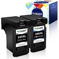 batuto Remanufactured Ink Cartridge Canon 245xl 246xl Combo Pack Printer Canon Ink cartridges 245 and 246 for Canon MX490 MX492 MG2522 TS3100 TS3122 TS3300 TS3322 TS3320 TR4500 TR4