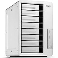 TERRAMASTER T12-450 12Bay NAS Storage - High Speed Network Attached Storage with Atom C3558R Quad-core CPU, 8GB DDR4 Memory, Dual SFP+ 10GbE Interfaces, Dual 2.5GbE Ports, NAS Serv