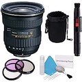 Tokina 17-35mm f/4 Pro FX Lens for Canon Cameras (International Model) +Deluxe Cleaning Kit + Lens Cleaning Pen + 82mm 3 Piece Filter Kit + Deluxe Lens Pouch