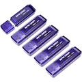 INLAND Micro Center SuperSpeed 5 Pack 64GB USB 3.0 Flash Drive Gum Size Memory Stick Thumb Drive Data Storage Jump Drive (64G 5-Pack)