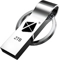 Zxher USB Flash Drive 2TB - Thumb Drive, High Speed USB Drive, Portable Ultra Large Storage USB Memory Stick, Jump Drive Pen Drive Come with Keychain