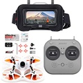 Tiny Hawk EMAX EZ Pilot Pro FPV Drone Set for Kids and Adult Beginners with Real 5.8g Goggles and Controller Easy to Fly Quadcopter
