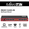MikroTik RouterBoard RB2011UiAS-IN 1 SFP Port Plus 10 Port Ethernet