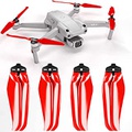 Master Airscrew Stealth Propellers for DJI Air 2S - Red, 4 pcs