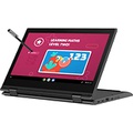 Lenovo 300e 11.6 2-in-1 Touchscreen Chromebook (Intel N4020, 4GB RAM, 32GB Storage, Stylus, Webcam), Ruggedized & Water Resistant, Flip Convertible Home & Education Laptop, IST Pen