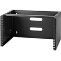 StarTech.com 6U Wall Mount Network Rack - 14 Inch Deep (Low Profile) - 19 Patch Panel Bracket for Shallow Server and IT Equipment, Network Switches - 44lbs/20kg Weight Capacity, Bl
