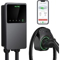 Autel MaxiCharger Home Electric Vehicle (EV) Charger, up to 40 Amp, 240V, Level 2 WiFi and Bluetooth Enabled EVSE, NEMA 14-50 Plug, Indoor/Outdoor, 25-Foot Cable with Separate Hols