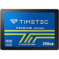 Timetec 256GB SSD 3D NAND QLC SATA III 6Gb/s 2.5 Inch 7mm (0.28) Read Speed Up to 530 MB/s SLC Cache Performance Boost Internal Solid State Drive for PC Computer Desktop and Laptop