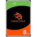 Seagate FireCuda HDD 8TB Internal Hard Drive HDD - 3.5 Inch CMR SATA 6Gb/s 7200RPM 256MB Cache 300TB/year with Rescue Services (ST8000DX001)
