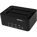 StarTech.com Dual Bay USB 3.0 Duplicator and Eraser Dock for 2.5 & 3.5 SATA SSD HDD - 1:1 Standalone Cloner & Wiper Docking Station (SATDOCK2REU3)