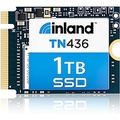 INLAND TN436 1TB M.2 2230 SSD PCIe Gen 4.0x4 NVMe Internal Solid State Drive, 3D TLC NAND Gaming Internal SSD, Compatible with Steam Deck, ROG Ally Mini PCs